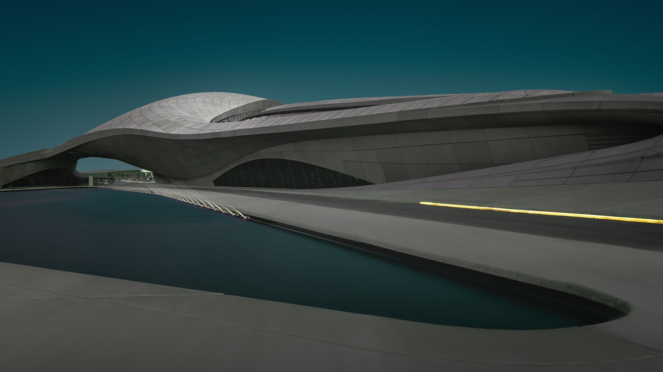 Institutional architecture in Abu Dhabi